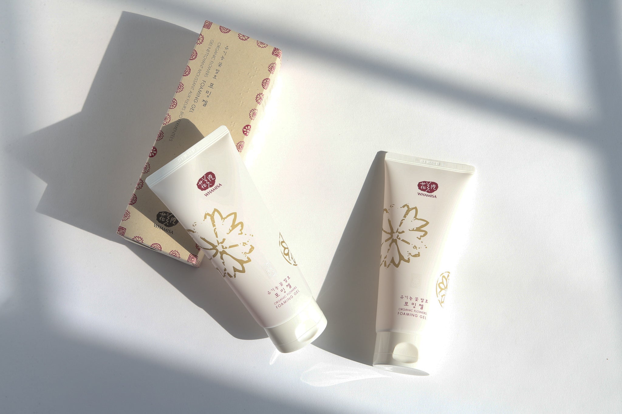 Gel Nettoyant moussant aux fleurs bio fermentées